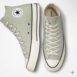Converse High Top Sneakers - Light Green